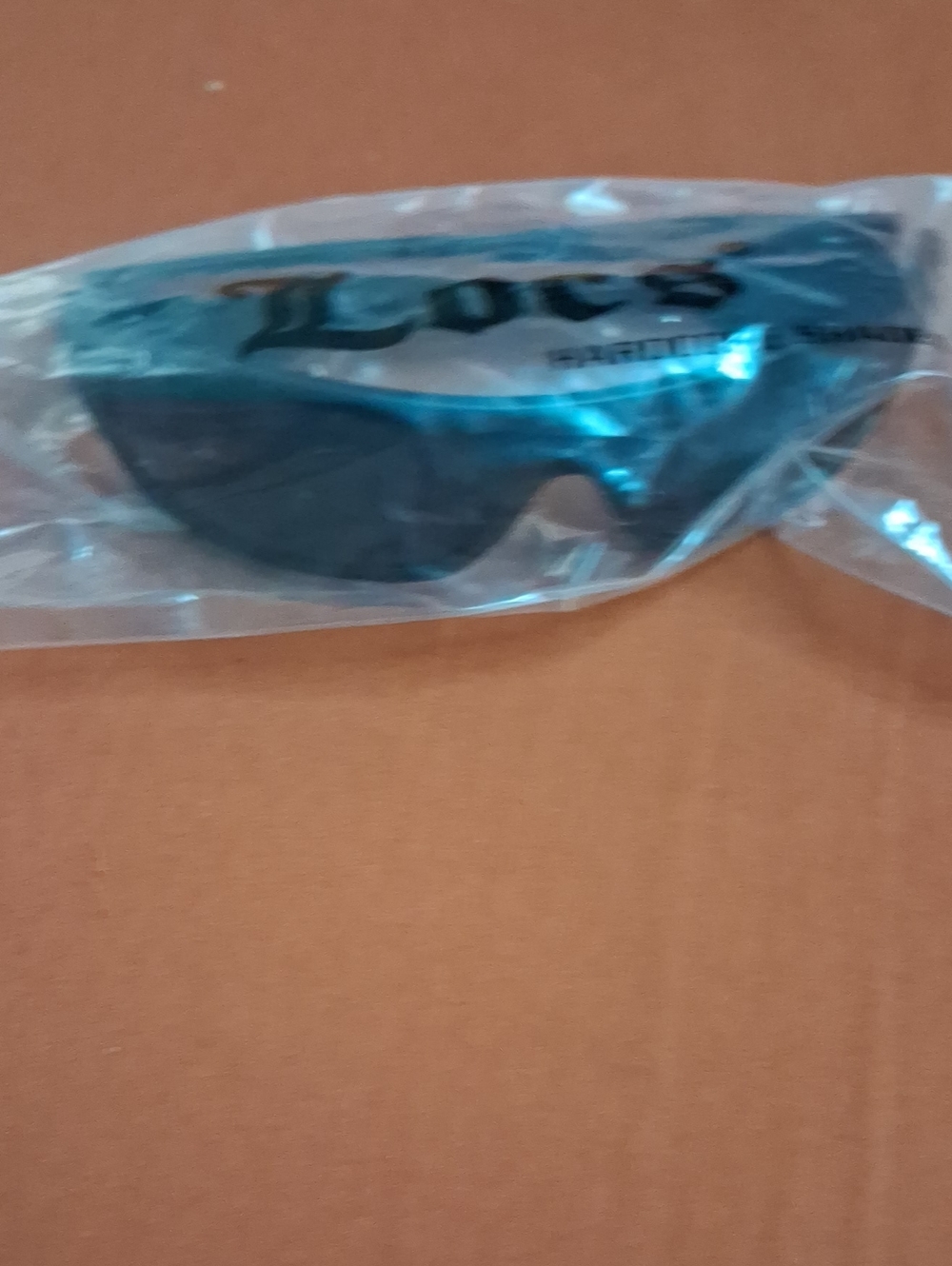Dark Black Retangular Sport Sunglasses